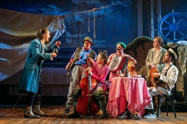 The National Theatre of Scotland's production of Kidnapped is currently touring across Scotland (Picture: Mihaela Bodlovic)