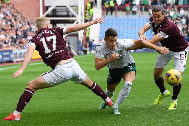 Hearts and Hibs played out a stalemate at Tynecastle Park. (Photo by Ross Parker / SNS Group)