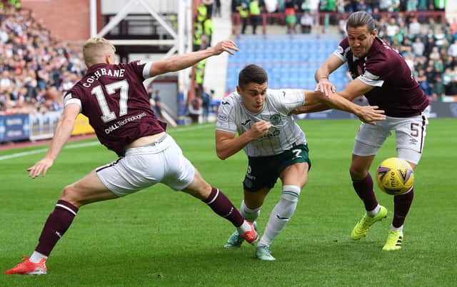 Hearts and Hibs played out a stalemate at Tynecastle Park. (Photo by Ross Parker / SNS Group)
