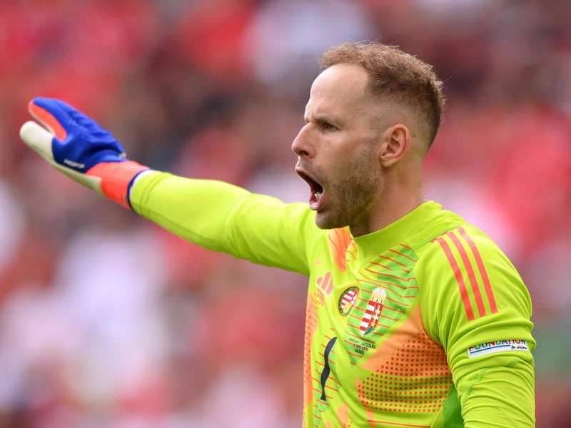 The veteran RB Leipzig stopper is Hungary's undisputed number one and will earn his 57th cap against Scotland.