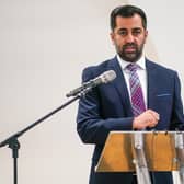 First Minister Humza Yousaf at this week's anti-poverty summit (Picture: Peter Summers/Getty)