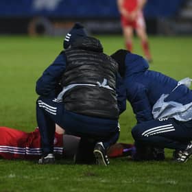 Jonny Hayes was one of the Aberdeen players to suffer injury.