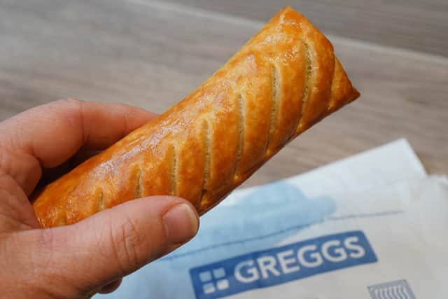 The bakery and snacks chain is famous for its sausage rolls.