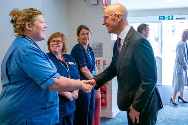 John Swinney has pledged his personal 'leadership and direction' to resuscitate the NHS (Picture: Jane Barlow - Pool/Getty Images)