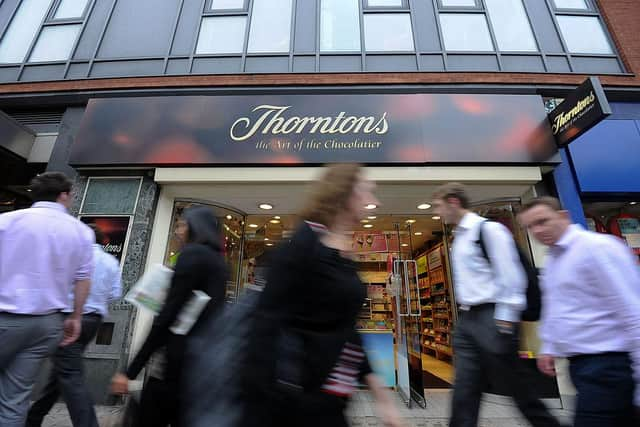 Thorntons has said 'changing dynamics of the high street, shifting customer behaviour to online, the ongoing impact of Covid-19, and the numerous lockdown restrictions have presented 'the most challenging circumstances' (Photo: Ki Price/AFP via Getty Images)