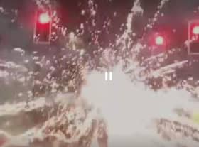 Edinburgh Bonfire Night descended into chaos in Niddrie