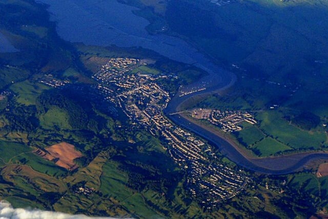 This town located within Dumfries and Galloway is pronounced "kir - coo - bree".