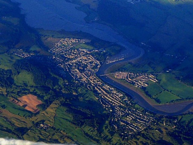 This town located within Dumfries and Galloway is pronounced "kir - coo - bree".