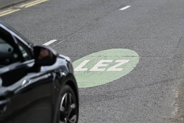 Drivers of non-compliant vehicles entering Glasgow city centre face £60 fines from June 1. Picture: John Devlin