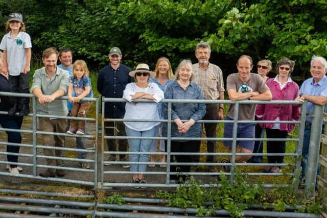 Members of the Coigach Community Development Company hope the new homes will attract young families to the area. PIC: Contributed.