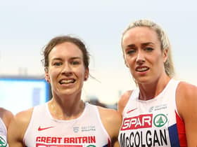 Steph Twell and Eilish McColgan are part of the athletics team