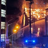 These pictures show some of the devastation that unfolded as flames engulfed St Simon’s Church in Glasgow on Wednesday morning. (Picture credit: Amy Iona)