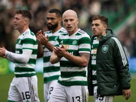 Aaron Mooy was impressive in midfield for Celtic against Hibs.