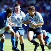 Tom Smith in action for Scotland against Italy in 2003.