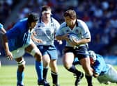 Tom Smith in action for Scotland against Italy in 2003.