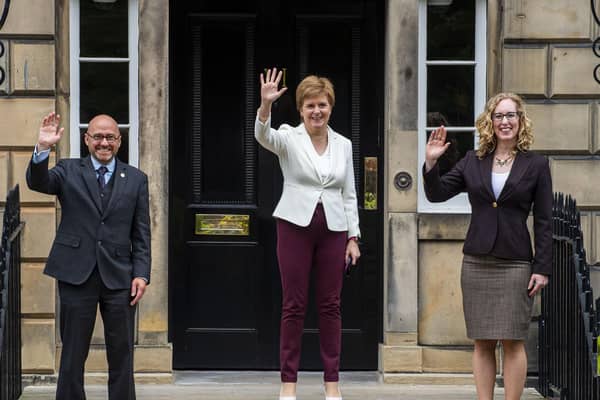 Former First Minister Nicola Sturgeon appointed Green Party MSPs  Patrick Harvie and Lorna Slater as Scottish Government ministers following the Bute House agreement.