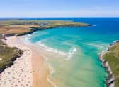 Aerial photograph of Crantock Beach and Pentire Head. Image: Adobe stock