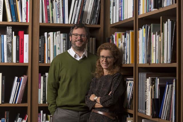 Iwan Wirth and Manuela Wirth pictured in 2015. (Photo by John Phillips/Getty Images for Hauser & Wirth)