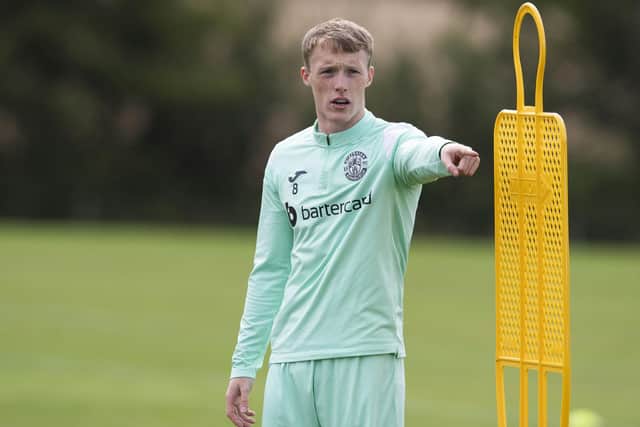 Hibs have accepted a bid from Forest Green Rovers for midfielder Jake Doyle-Hayes. (Photo by Paul Devlin / SNS Group)