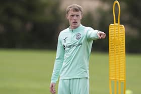 Hibs have accepted a bid from Forest Green Rovers for midfielder Jake Doyle-Hayes. (Photo by Paul Devlin / SNS Group)