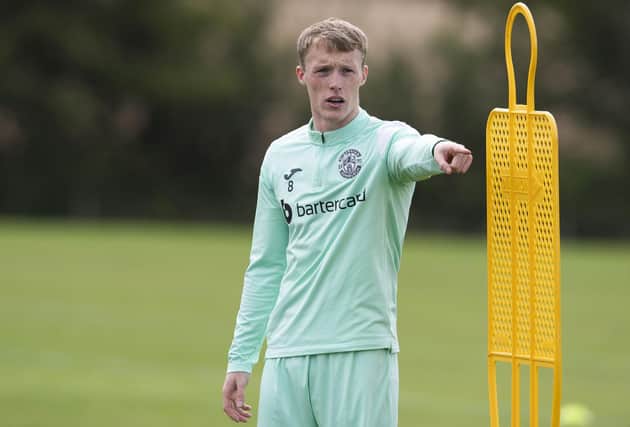 Hibs have accepted a bid from Forest Green Rovers for midfielder Jake Doyle-Hayes. (Photo by Paul Devlin / SNS Group)