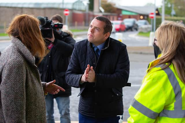 Douglas Ross may need to examine the effectiveness of the campaign to persuade unionists to vote Conservative (Picture: Paul Campbell/Getty Images)