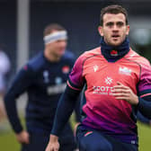 Emiliano Boffelli has not featured for Edinburgh this season but is in line to return against Glasgow Warriors at Scotstoun. (Photo by Ewan Bootman / SNS Group)