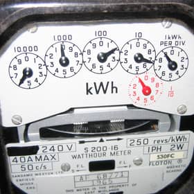 SMS has been at the forefront of the roll-out of new smart meters to replace older non-connected devices, like the one above, though the government-backed programme has faced delays.