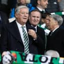 Peter Lawwell during a cinch Premiership match between Celtic and Hibernian at Celtic Park, on October 15, 2022.