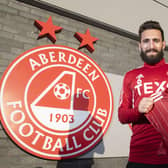 Graeme Shinnie has returned to Aberdeen on loan from Wigan Athletic.  (Photo by Craig Foy / SNS Group)