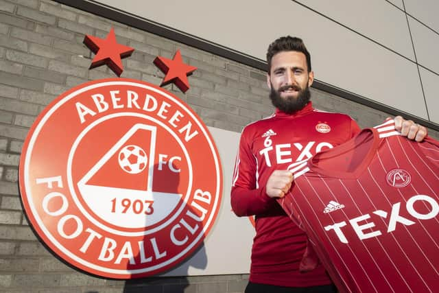 Graeme Shinnie has returned to Aberdeen on loan from Wigan Athletic.  (Photo by Craig Foy / SNS Group)