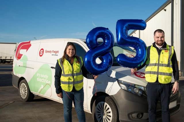 Speedy Freight celebrates achieving a high NPS of 85.