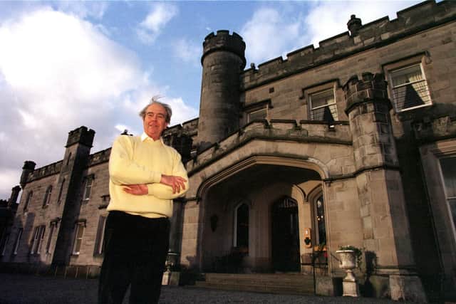 Sir Jack photographed outside Dundas Castle in 1998 (Picture: Alan Ledgerwood)