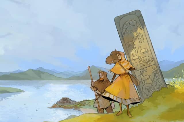 Carved in Stone, a table top role playing game, will bring the Pictish period to life following a collaboration between archaeologists and games designers. It comes as HES acknowledges more needs to be done to engage young people in Scotland's heritage. PIC: Contributed.