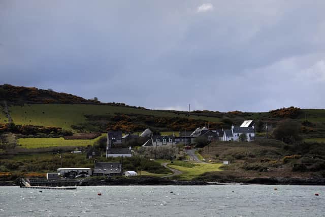 A general view of the Isle of Gigha
