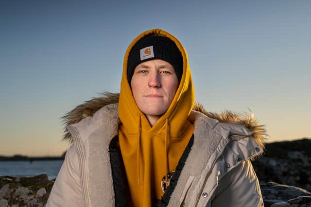 Sea shanty star Nathan Evans. Picture: Jo Hanley