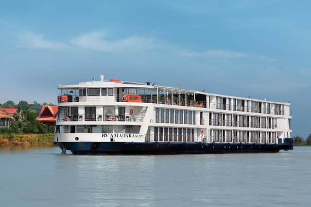 RV AmaDara, uniquely designed for the Mekong River. Image: AmaWaterways