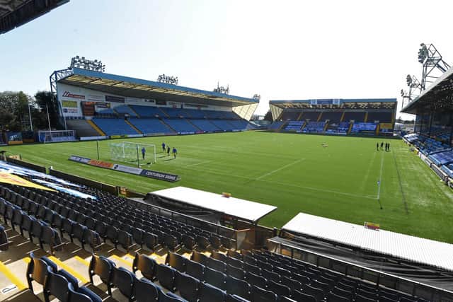 A general view of the BBSP Stadium, home of Kilmarnock FC, where six positive Covid cases have been identified. (Photo by Alan Harvey / SNS Group)