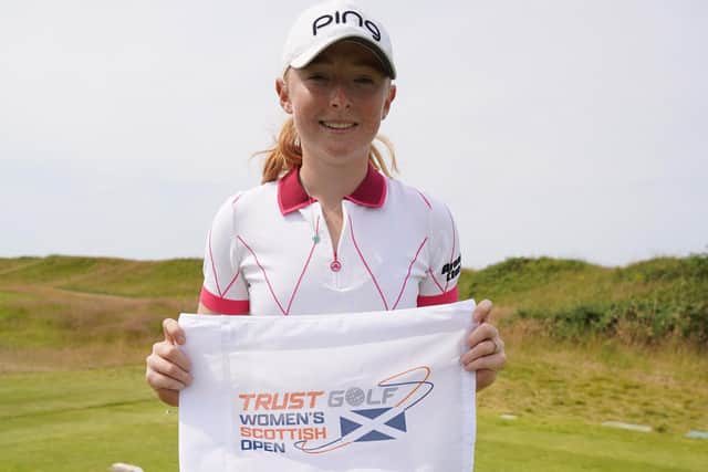 Louise Duncan will be making her professional debut in the Trust Golf Women's Scottish Open at Dumbarnie Links in Ayrshire.