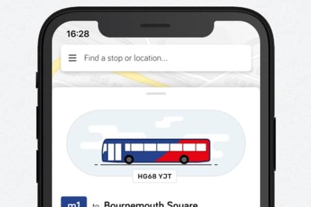 The Passenger app will show how busy the bus is. Picture: Passenger.