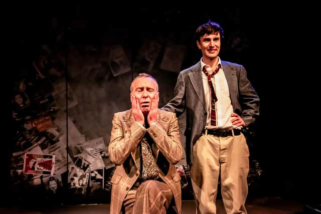 Liam Brennan and Angus Miller in the new production of Dead Dad Dog PIC: Lidia Crisafulli