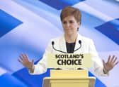 Nicola Sturgeon has put EU membership at the heart of her vision for an independent Scotland. Picture: PA