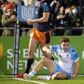 Glasgow Warriors beat Edinburgh 30-17 at Scotstoun in the 1872 Cup first leg in March.  (Photo by Ross MacDonald / SNS Group)