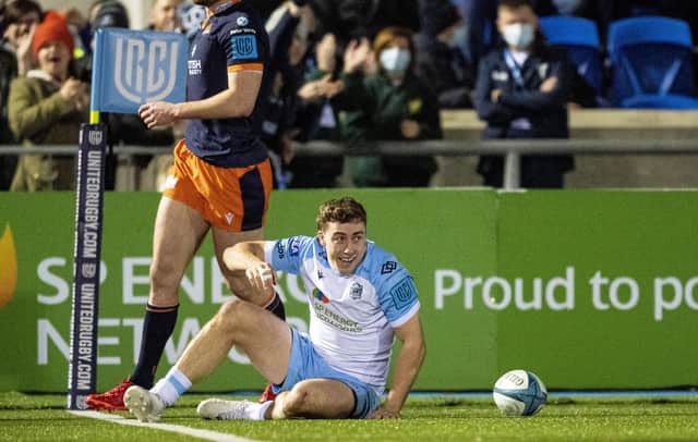 Glasgow Warriors beat Edinburgh 30-17 at Scotstoun in the 1872 Cup first leg in March. (Photo by Ross MacDonald / SNS Group)
