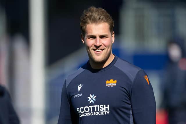 Duhan van der Merwe has been picked on the wing to face Leicester. (Photo by Ewan Bootman / SNS Group)