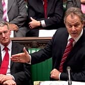Former prime minister Tony Blair speaking during Prime Minister's Question in the House of Commons. Picture: PA/PA Wire
