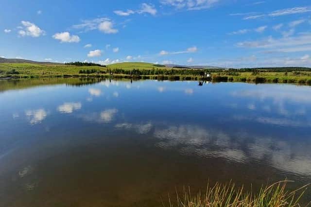 The Tweeddale Millennium Fishery near Gifford in East Lothian
