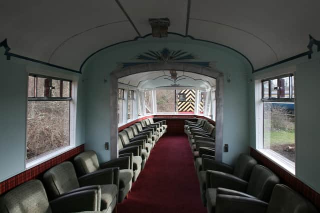 Passengers will be able to enjoy the scenery from armchairs. Picture: Nemesis Rail