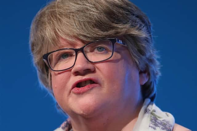 Work and Pensions Secretary Therese Coffey