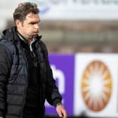 Dunfermline Athletic sacked Peter Grant on Sunday following the 4-2 loss to Arbroath. (Photo by Mark Scates / SNS Group)